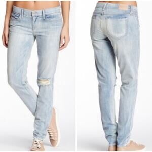 Wildfox Carmen Low Rise Skinny Jeans in Magic Trick Sz 26 Distressed Ripped